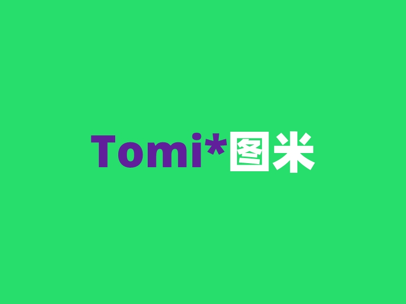 Tomi* 图米AIPPT制作